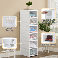 Artiss Foldable Shoe Rack Organizer 6 Tier Storage Shelf Hallway