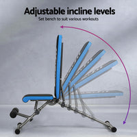 Weight Bench Adjustable FID Bench Press Home Gym 330kg Capacity