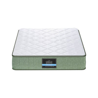 Giselle 25cm Memory Foam Mattress Dual Layer Zipper Cover Cool Charcoal Foam Mattresses Single