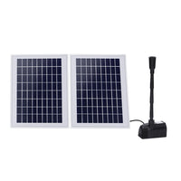 Gardeon Solar Pond Pump Submersible Water Fountain Kit with 2 Panels 1600L/H