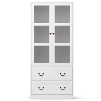 Artiss Buffet Sideboard 180cm Hutch Storage Cabinet Kitchen Drawer Door White