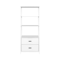 Artiss Bookshelf Display Shelf 2 Drawers 152CM White
