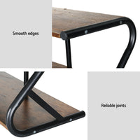 Artiss Shoe Rack Cabinet Shoe Storage Stand 3 Tiers Black