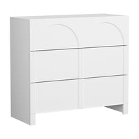 Artiss 3 Chest of Drawers Lowboy Dresser Cabinet White