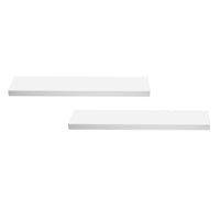 Artiss Floating Wall Shelf Set of 2 White 90CM