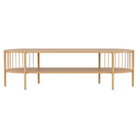 Artiss TV Unit Entertainment Unit Storage Shelf 148cm Pine