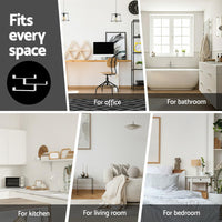 Artiss Floating Wall Shelf 3 Tier White