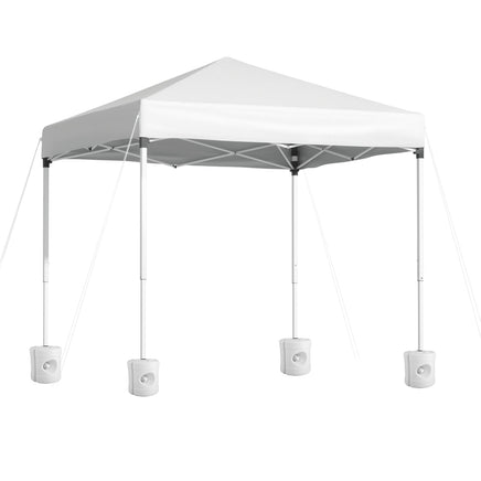 Instahut Gazebo 2x2m Outdoor Patio Garden Marquee Shade w/ Base Pods White