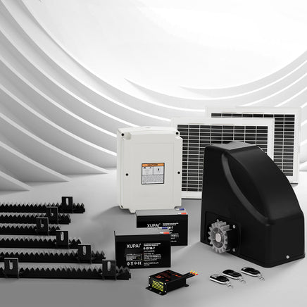 Automatic Sliding Gate Opener Kit 20W Solar 6M 600KG
