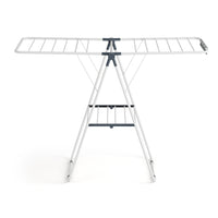 Artiss 2 Tier Clothes Rack Airer Foldable 139CM White
