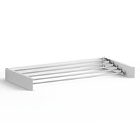 Artiss Clothes Rack Wall Mounted Airer Foldable White