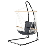 Gardeon Hammock Chair with Heavy Duty Steel Stand