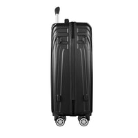 Wanderlite 3 Set Luggage 20-24-28 Inch Suitcase with TSA Lock Carry On Hard Shell Travel Luggage Organiser Case Black