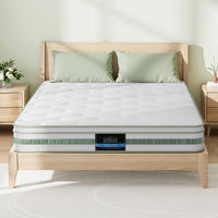 20cm Giselle Mattress Double Green Tea Mattresses