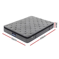 26cm Giselle Mattress Queen Latex Foam Mattresses