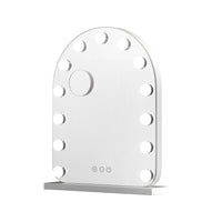 Embellir Makeup Mirror 40x50cm Dressing Vanity LED Bulb Light with 5x Magnification White Arch