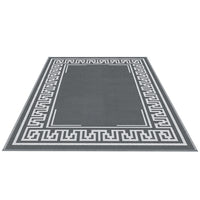 Gardeon Outdoor Rugs 152x244cm Large Carpet Reversible Area Mat PP Dual-Sided Patio Rug Greek Key