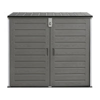 Gardeon Outdoor Storage Box 1170L Container Lockable Cabinet Tool Organizer Shed Grey