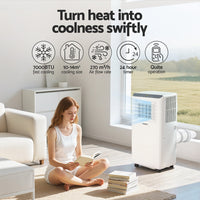3-in-1 Devanti Portable Air Conditioner Dehumidifier Fan 7000BTU