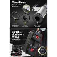 Giantz Petrol Post Driver 38CC 4-Stroke Rammer Pile Star Picket Fence Hole Black