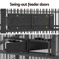 Bird Cage Large Walk-in Aviary Budgie Perch Cage Parrot Pet Huge 203cm