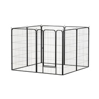 i.Pet Pet Dog Playpen 48" Enclosure 8 Panel Cage Kennel Puppy Fence Play Pen