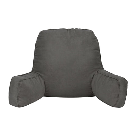 Giselle Reading Pillow Back Rest Lumbar Support Cushion Grey