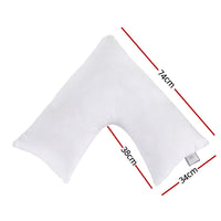 Giselle V Shape Pillow Boomerang Nursing Body Cushion