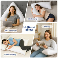 Giselle V Shape Pillow Boomerang Nursing Body Cushion