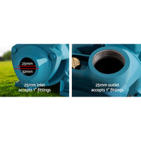 Giantz Peripheral Water Pump Garden Boiler Car Wash Electric Irrigation QB60