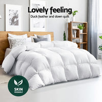 Giselle Bedding 700GSM Duck Down Feather Quilt Duvet Doona Winter Blanket Double