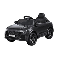 Kids Ride On Car Licensed RSQ8 Electric Toy Black Remote 12V Cars Black