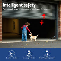 UL-tech Garage Roller Door Opener 250N Motor Auto Safety Reverse 220V