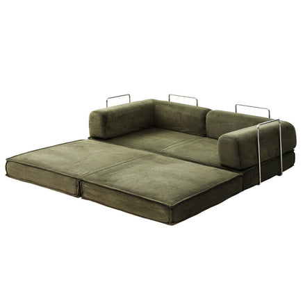 Artiss Convertible Folding Sofa Bed Green