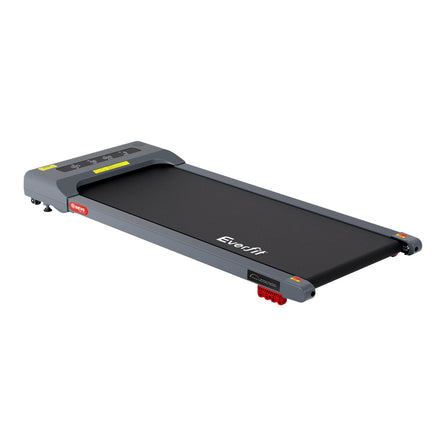 Everfit Treadmill Electric Walking Pad Incline Under Desk Home Gym 380mm Grey