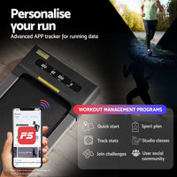 Everfit Treadmill Electric Walking Pad Under Desk Home Gym Fitness 380mm Grey