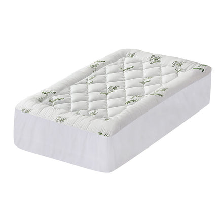 Giselle Mattress Topper 5cm Pillowtop toppers Bamboo King Single