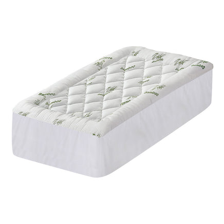 Giselle Mattress Topper 5cm Pillowtop toppers Bamboo Single