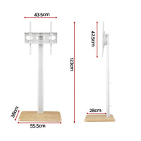 Artiss TV Stand 24-55" Swivel Height Adjustable Floor Mount for TVs