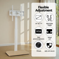 Artiss TV Stand 24-55" Swivel Height Adjustable Floor Mount for TVs