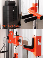 SmartFit C1 Max Multi Functional Cable Crossover Station 130kgs Pin Loaded Machine with attachment