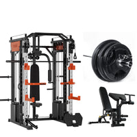 SmartFit M1 Ultra Leg Press and Chest Fly Multi Functional Training Smith Machine Home Gym with 130kgs pin loaded package