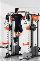 SmartFit M1 Max 130kg Pin Loaded Multi Functional Training Smith Machine Home Gym Power Rack Machine package