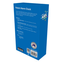 Laser Kids Robot Alarm Clock - Blue