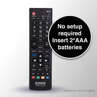 Laser Remote for LG TV