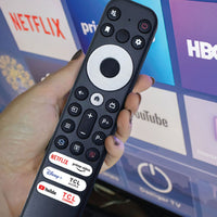 Laser Remote Control for TCL TVs - Black