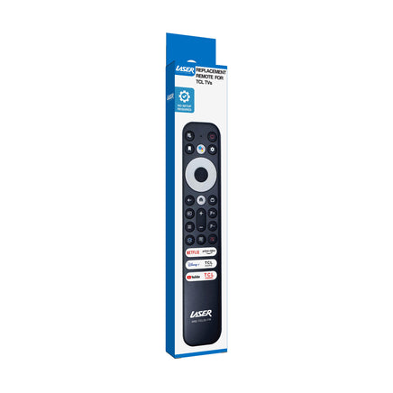 Laser Remote Control for TCL TVs - Black
