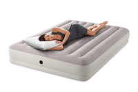 Intex Queen Dura-Beam Prestige Mid-Rise Airbed w/ USB150 Pump- 64179