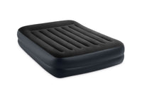 Intex Queen Pillow Rest Airbed with 240v pump 64124