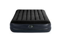 Intex Queen Pillow Rest Airbed with 240v pump 64124